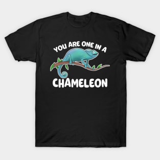 You Are One In A Chameleon Lizard owner Gift T-Shirt